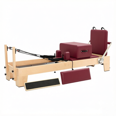 High Quality Hard Maple Wood Pilates Reformer For Commercial Studios and home
