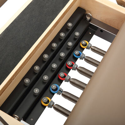 Factory Black Hard Maple Wood Pilates Reformer For Body Training