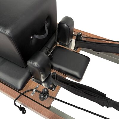 High stability Premium Walnut Pilates Reformer — Built for Professional Studio Use