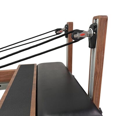 High stability Premium Walnut Pilates Reformer — Built for Professional Studio Use
