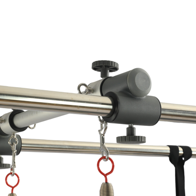 Premium Walnut Pilates Reformer Cadillac with Tower | 8-Spring Professional Studio Equipment